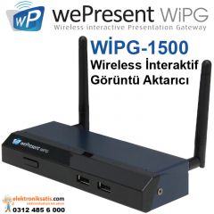 Wepresent Wipg-1500 Wireless İnteraktif  Görüntü Aktarıcı
