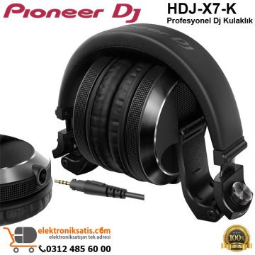 Pioneer Dj HDJ-X7-K Profesyonel Dj Kulaklık