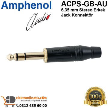 Amphenol ACPS-GB-AU 6.35 mm Stereo Jack