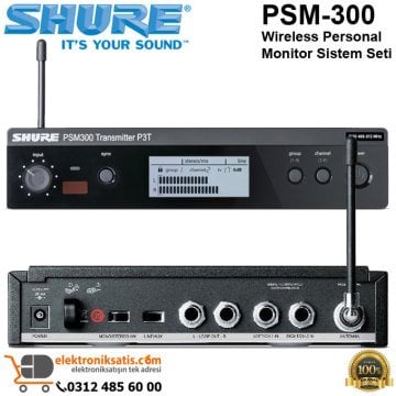Shure PSM-300 Wireless Personel Monitor Sistem Seti