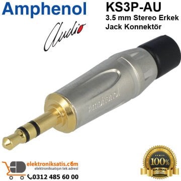 Amphenol KS3P-AU 3.5 mm Stereo Jack