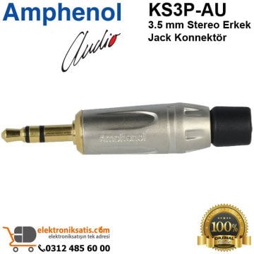 Amphenol KS3P-AU 3.5 mm Stereo Jack