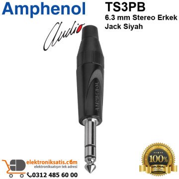 Amphenol TS3PB 6.3 mm Stereo Erkek Jack