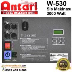 Antari W-530 Sis Makinası 3000 Watt