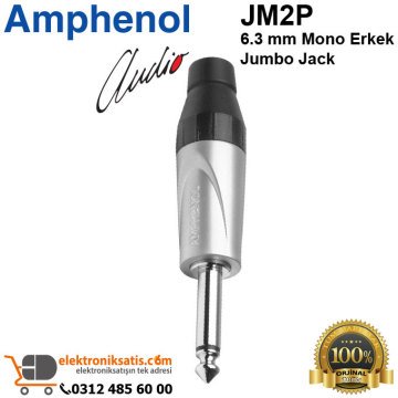 Amphenol JM2P 6.3 mm Mono Erkek Jumbo Jack