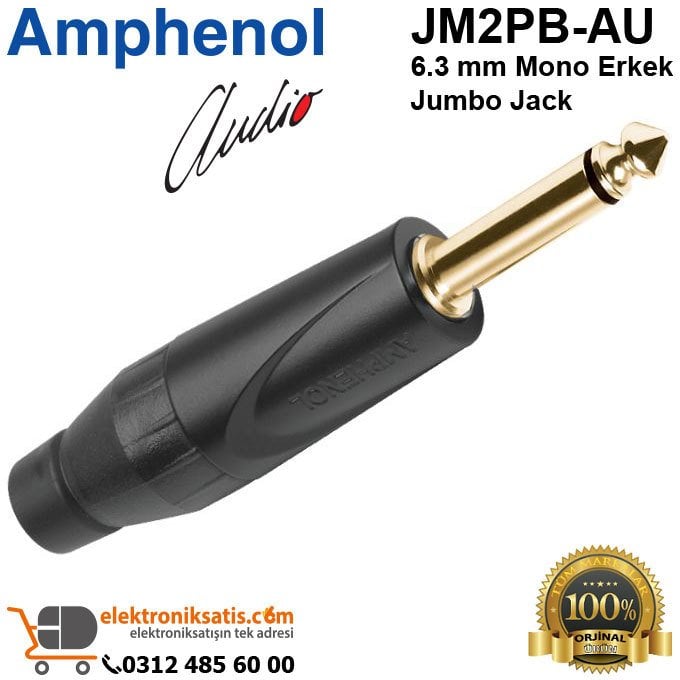 Amphenol JM2PB-AU 6.3 mm Mono Jumbo Jack