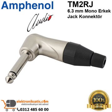 Amphenol TM2RJ 6.3 mm Mono Erkek Jack Konnektör