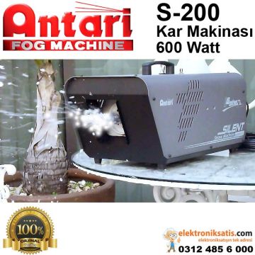 Antari S-200 Kar Makinası 600 Watt