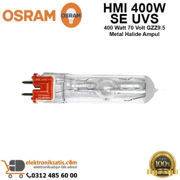 Osram HMI 400W SE UVS 400 Watt 70 Volt GZZ9.5 Metal Halide Ampul