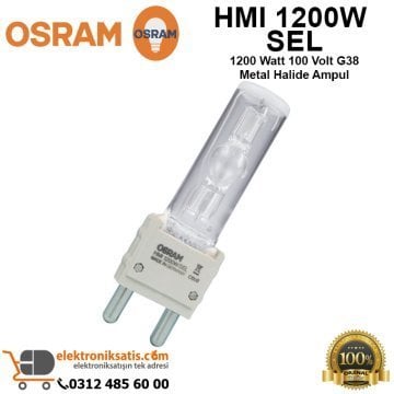 Osram HMI 1200W SEL 1200 Watt 100 Volt G38 Metal Halide Ampul