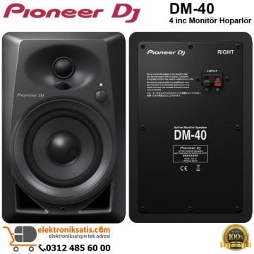 Pioneer Dj DM-40 4 inc Monitör Hoparlör