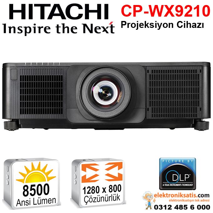 Hitachi CP-WX9210 8500 Ansi Lümen DLP Projeksiyon Cihazı