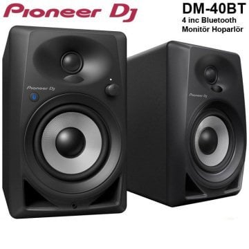 Pioneer Dj DM-40BT 4 inc Bluetooth Monitör Hoparlör