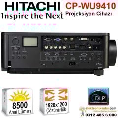 Hitachi CP-WU9410 8500 Ansi Lümen DLP Projeksiyon Cihazı