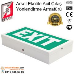 Arsel Ekolite Acil Çıkış Yönlendirme Armatürü