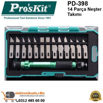Proskit PD-398 14 Parça Neşter Takımı