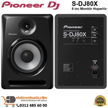 Pioneer Dj S-DJ80X 8 inc Monitör Hoparlör