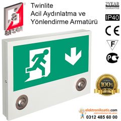 Arsel Twinlite Acil Aydınlatma ve Yönlendirme Armatürü
