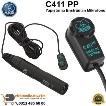AKG C411 PP Yapıştırma Enstrüman Mikrofonu