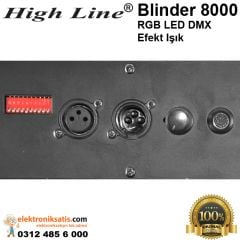 High Line Blinder 8000 RGB Led DMX Efekt Işık