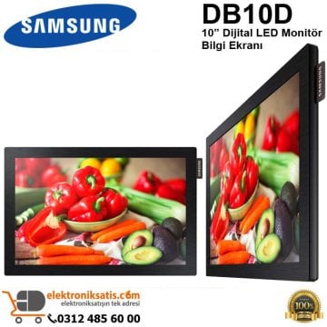 Samsung DB10D 10” Dijital LED Monitör Bilgi Ekranı