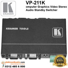 Kramer VP-211K Computer Graphics Video Stereo Audio Standby Switcher