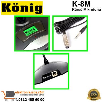 König K-8M Kürsü Mikrofonu