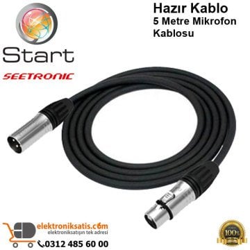 Mikrofon Kablosu 5 Metre XLR-XLR