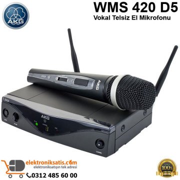 AKG WMS 420 D5 Vokal Telsiz El Mikrofonu