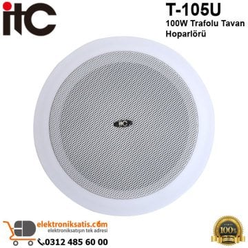 İtc T-105U 100V Trafolu 6W Tavan Hoparlörü
