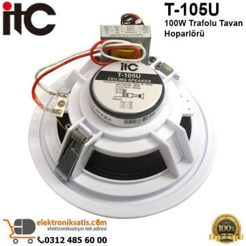 İtc T-105U 100V Trafolu 6W Tavan Hoparlörü