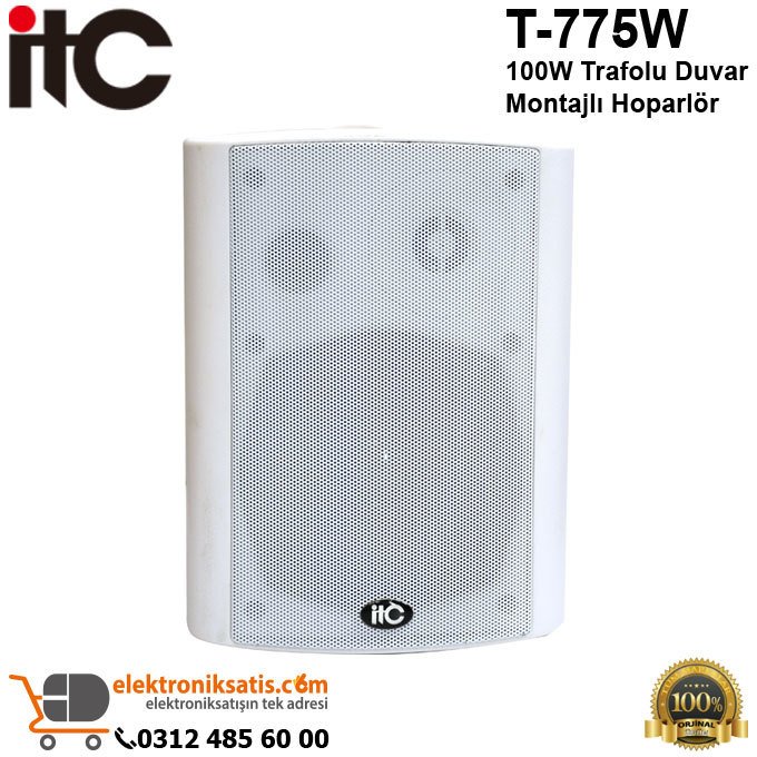 İtc T-775W 100V Trafolu 30W Duvar Hoparlör