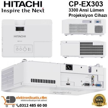 Hitachi CP-EX303 3300 Ansi Lümen Projeksiyon Cihazı