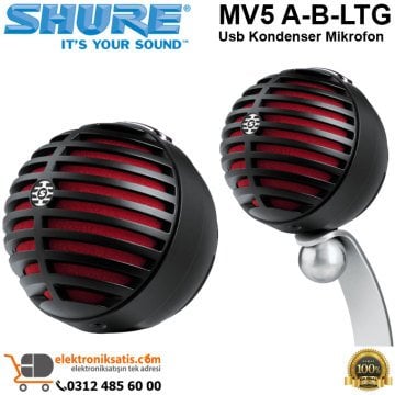 Shure MV5 A-B-LTG USB Kondenser Mikrofon