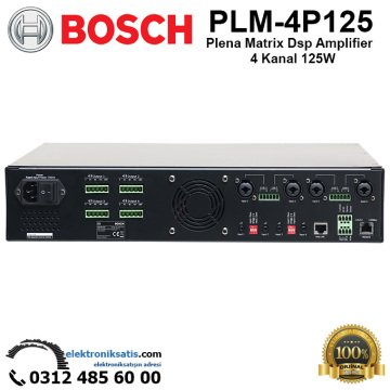 BOSCH PLM-4P125 Plena Matrix Dsp Amplifier 4 Kanal 125W