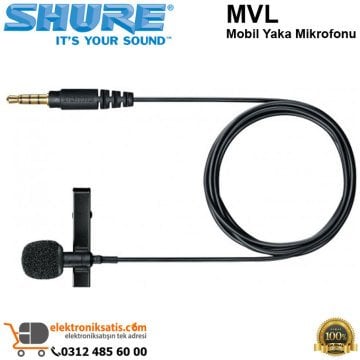 Shure MVL Mobil Yaka Mikrofonu