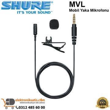 Shure MVL Mobil Yaka Mikrofonu
