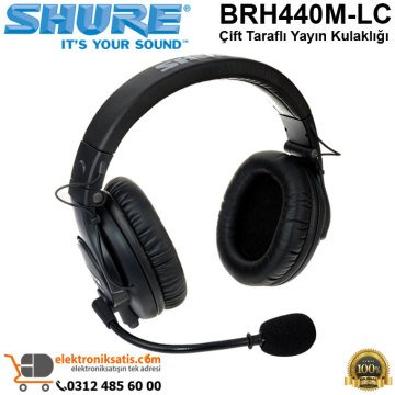 Shure BRH440M-LC Çift Taraflı Yayın Kulaklığı
