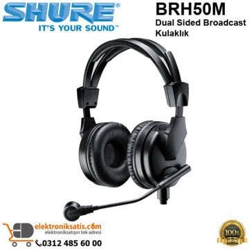 Shure BRH50M Dual Sided Broadcast Kulaklık