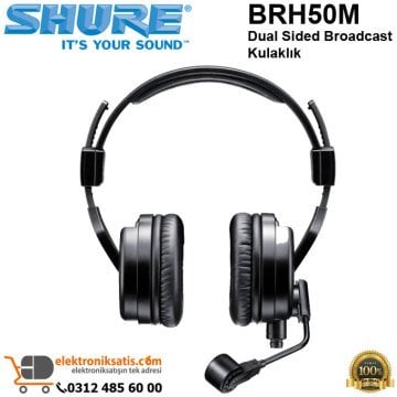 Shure BRH50M Dual Sided Broadcast Kulaklık