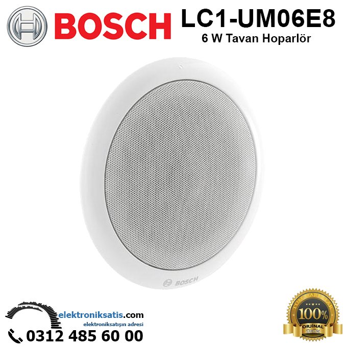 BOSCH LC1-UM06E8 8'' 6 Watt Gömme Tavan Hoparlörü