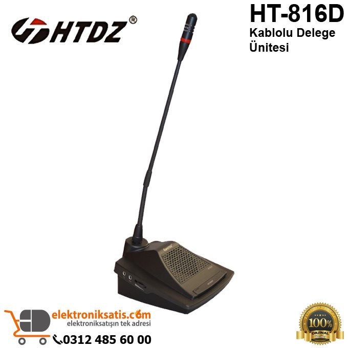 HTDZ HT-816D Kablolu Delege Ünitesi
