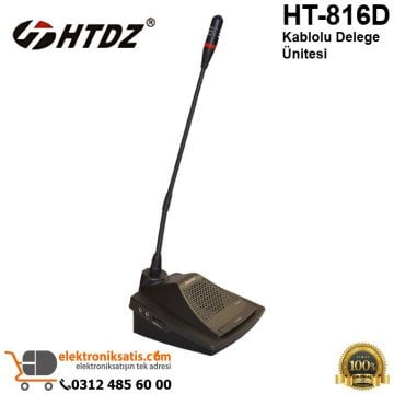 HTDZ HT-816D Kablolu Delege Ünitesi