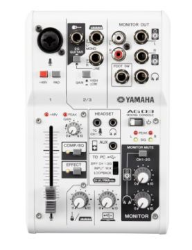Yamaha AG03 3 Kanal Deck Mikser