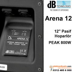 dB technologies Arena 12 Pasif Kabin Hoparlör
