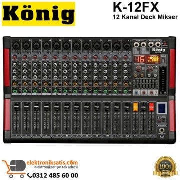 König K-12FX 12 Kanal Deck Mikser