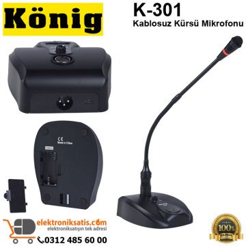 König K-301 Kablosuz Kürsü Mikrofonu