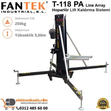 Fantek T-118 PA Line Array Hoparlör Lift Kaldırma Sistemi