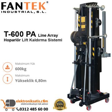 Fantek T-600 PA Line Array Hoparlör Lift Kaldırma Sistemi