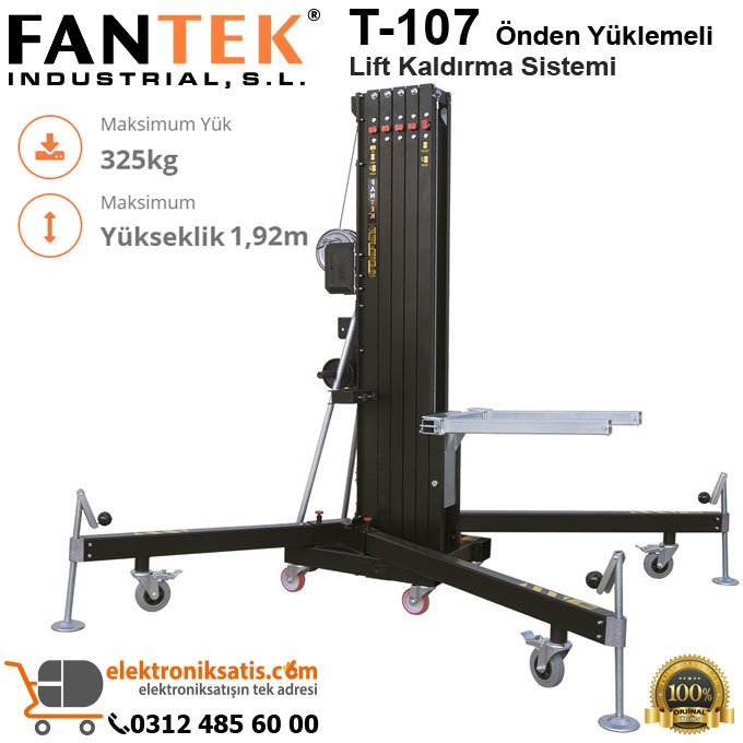 Fantek T-107 Önden Yüklemeli Lift Kaldırma Sistemi